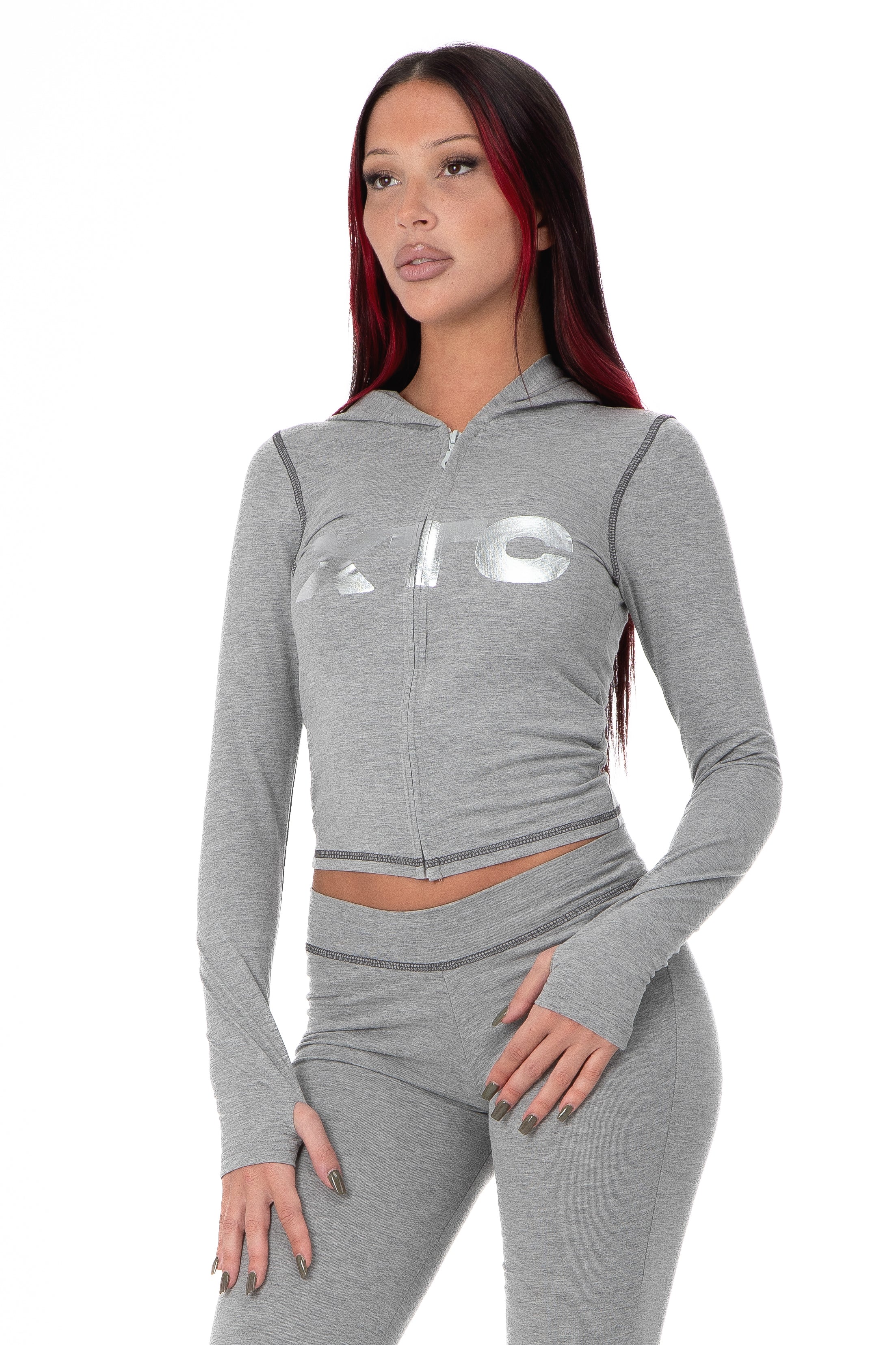 Paris Hoodie Grey